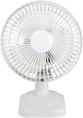 Status 6 Inch White Desk Fan Status 6 Inch White Desk Fan